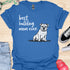 Best bulldog mom ever - V5 - Questioning Drawn T-Shirt